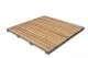 GOLDENTEAK® Premium Teak Bath & Shower Mat – 36